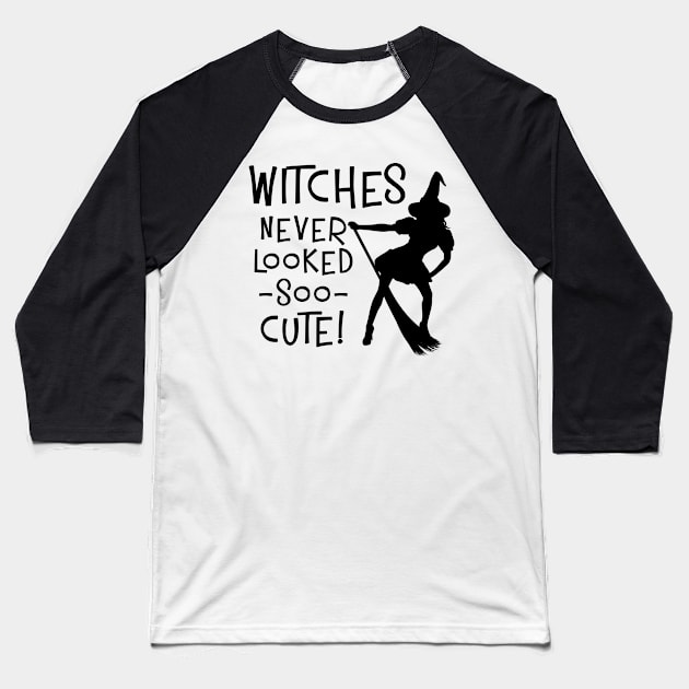 Witches never looked soo cute! Baseball T-Shirt by MadebyTigger